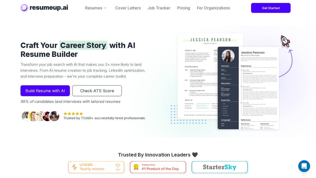 ResumeUp.ai screenshot