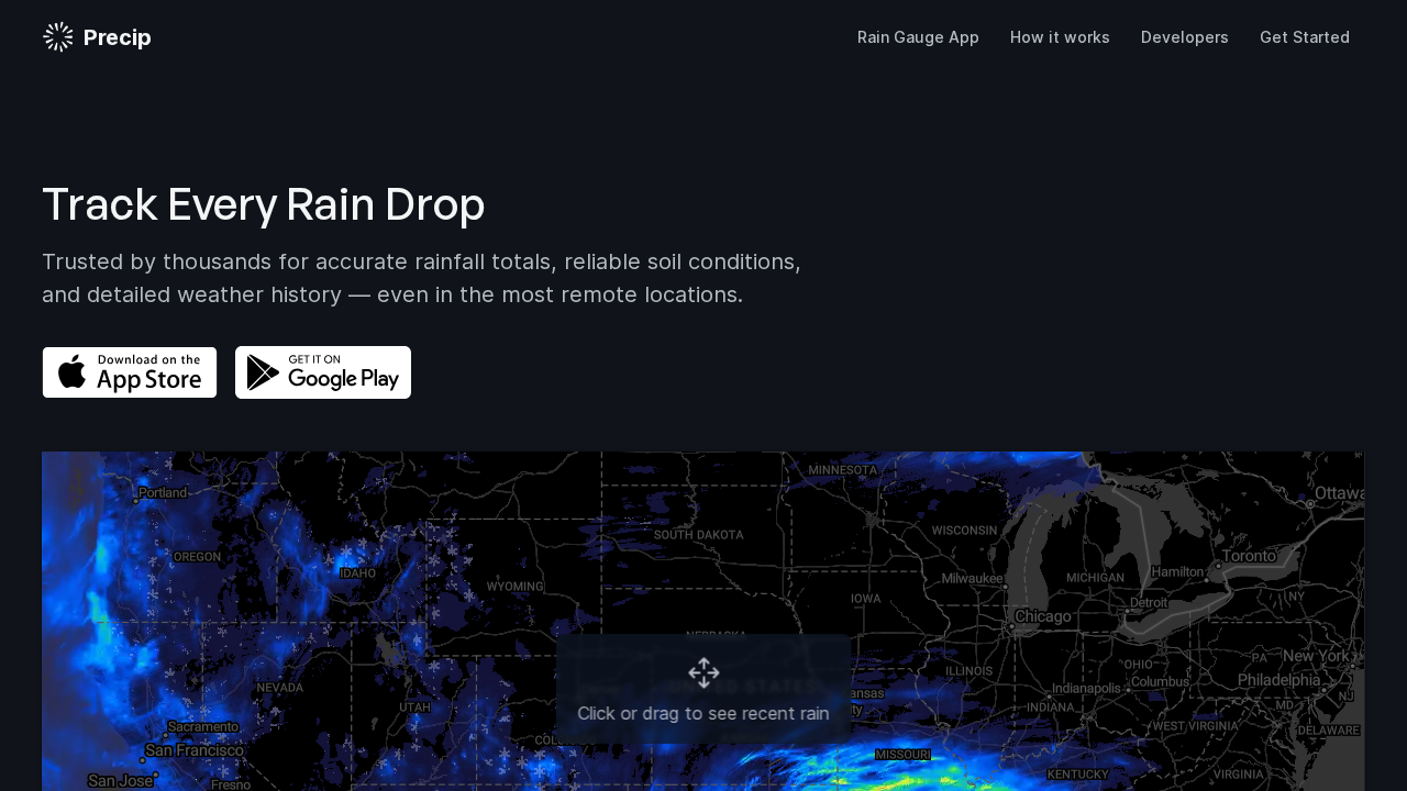 precip.ai screenshot