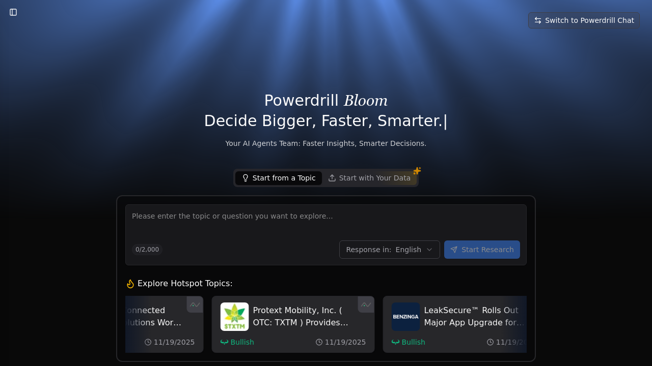 PowerDrill.ai screenshot