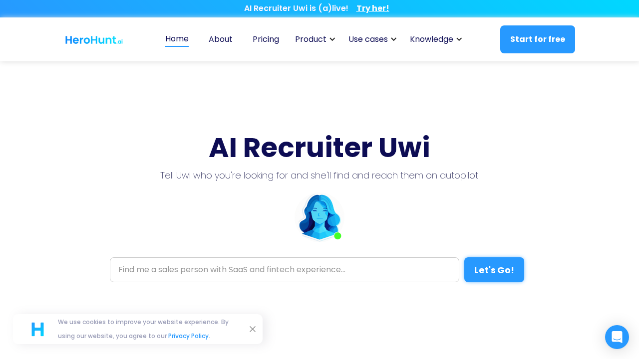 HeroHunt.ai screenshot