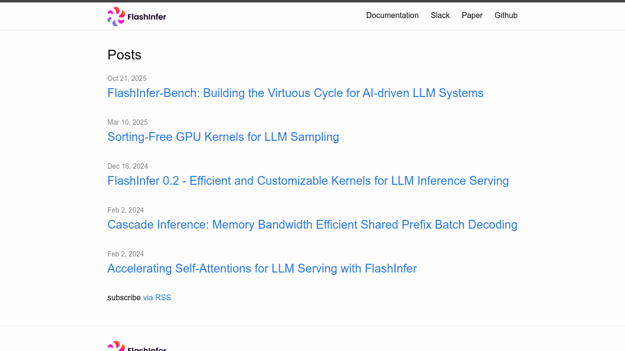 FlashInfer.ai screenshot