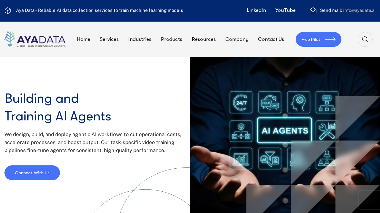 ayadata.ai screenshot