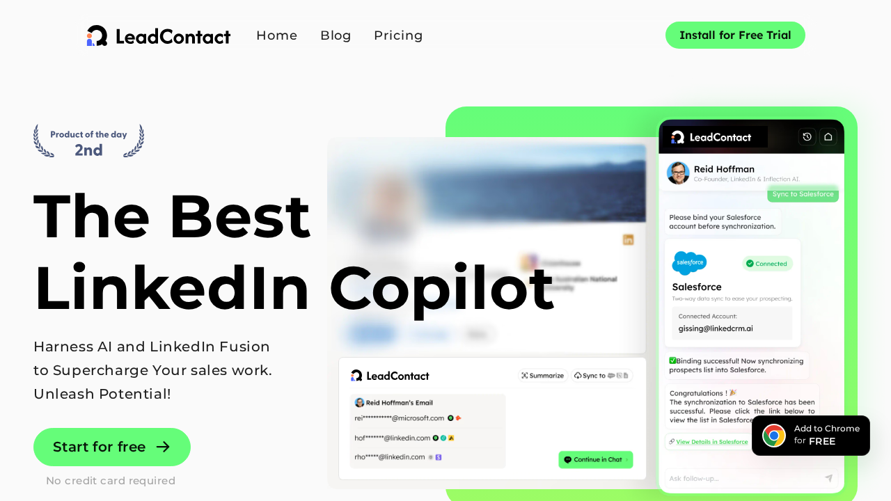LinkedCRM.ai screenshot