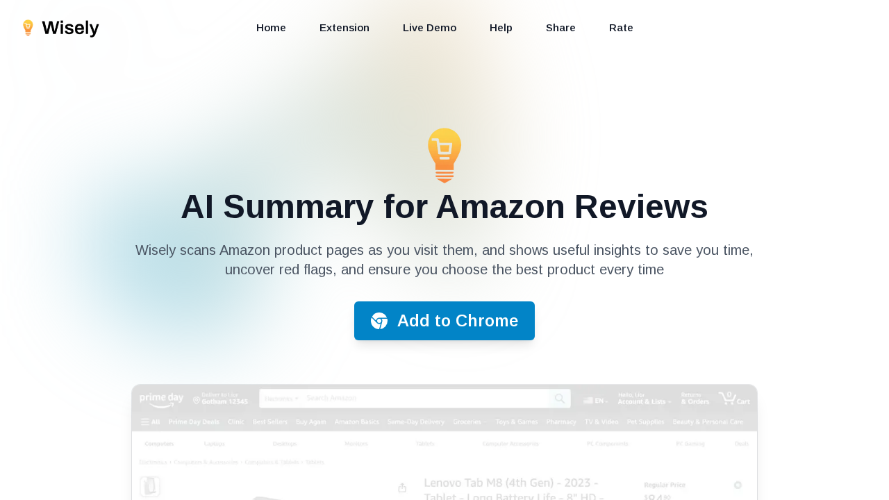 ShopWise.ly screenshot