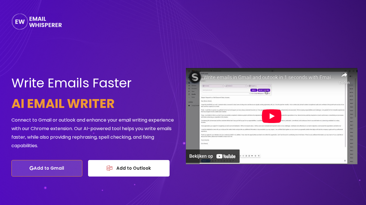 Email Whisperer screenshot