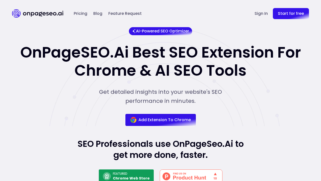 OnPageSEO.ai screenshot