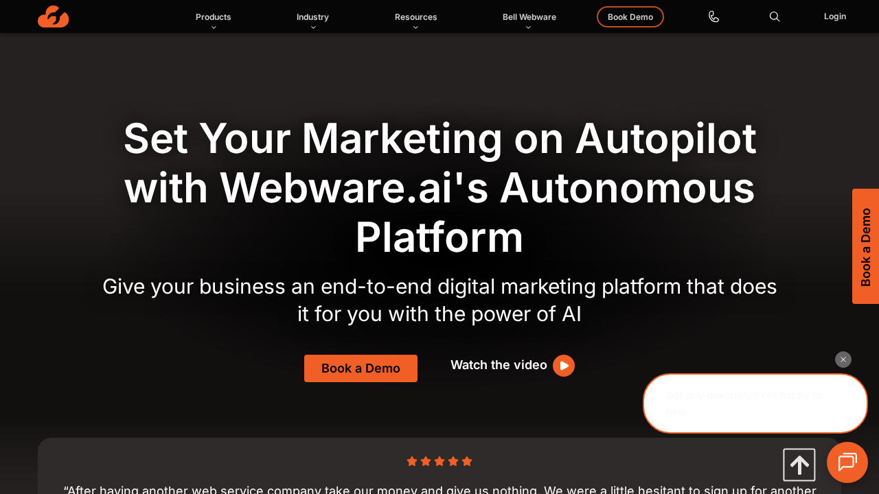 Webware.ai screenshot