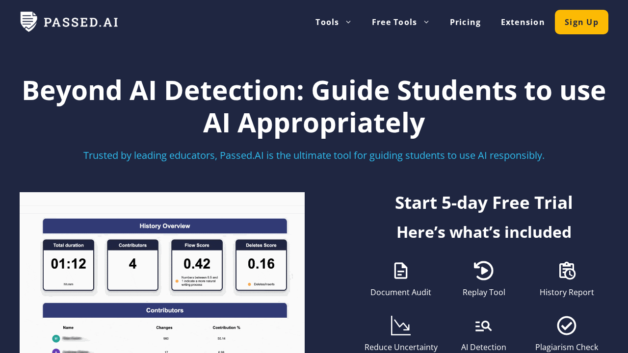Passed.ai screenshot