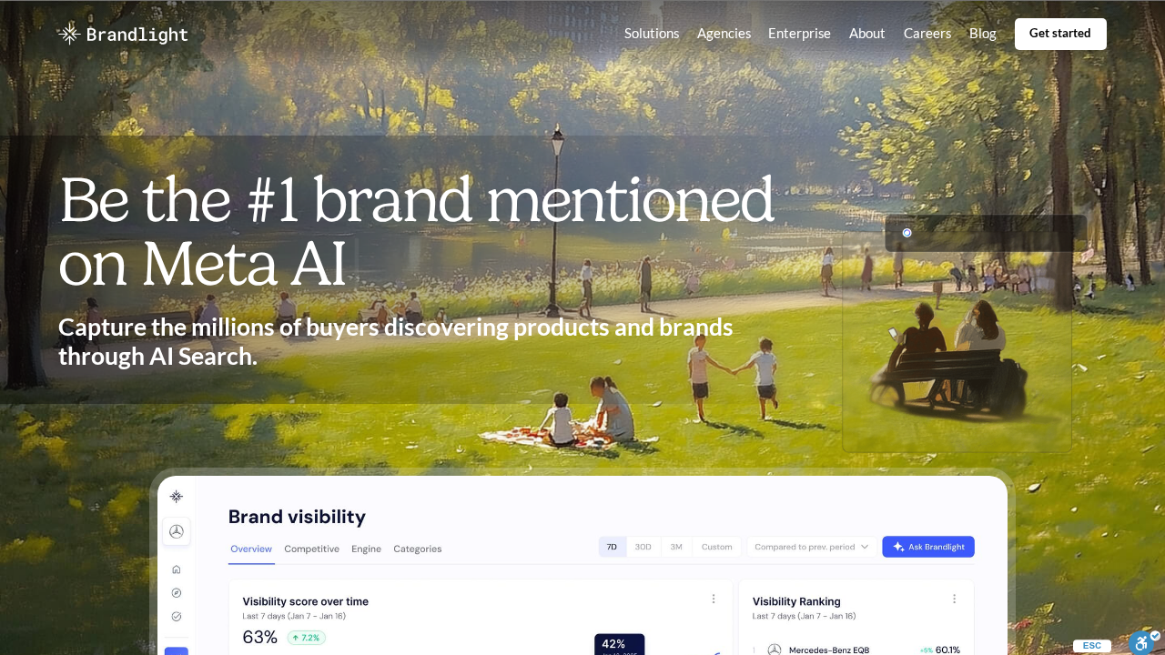 brandlight.ai screenshot