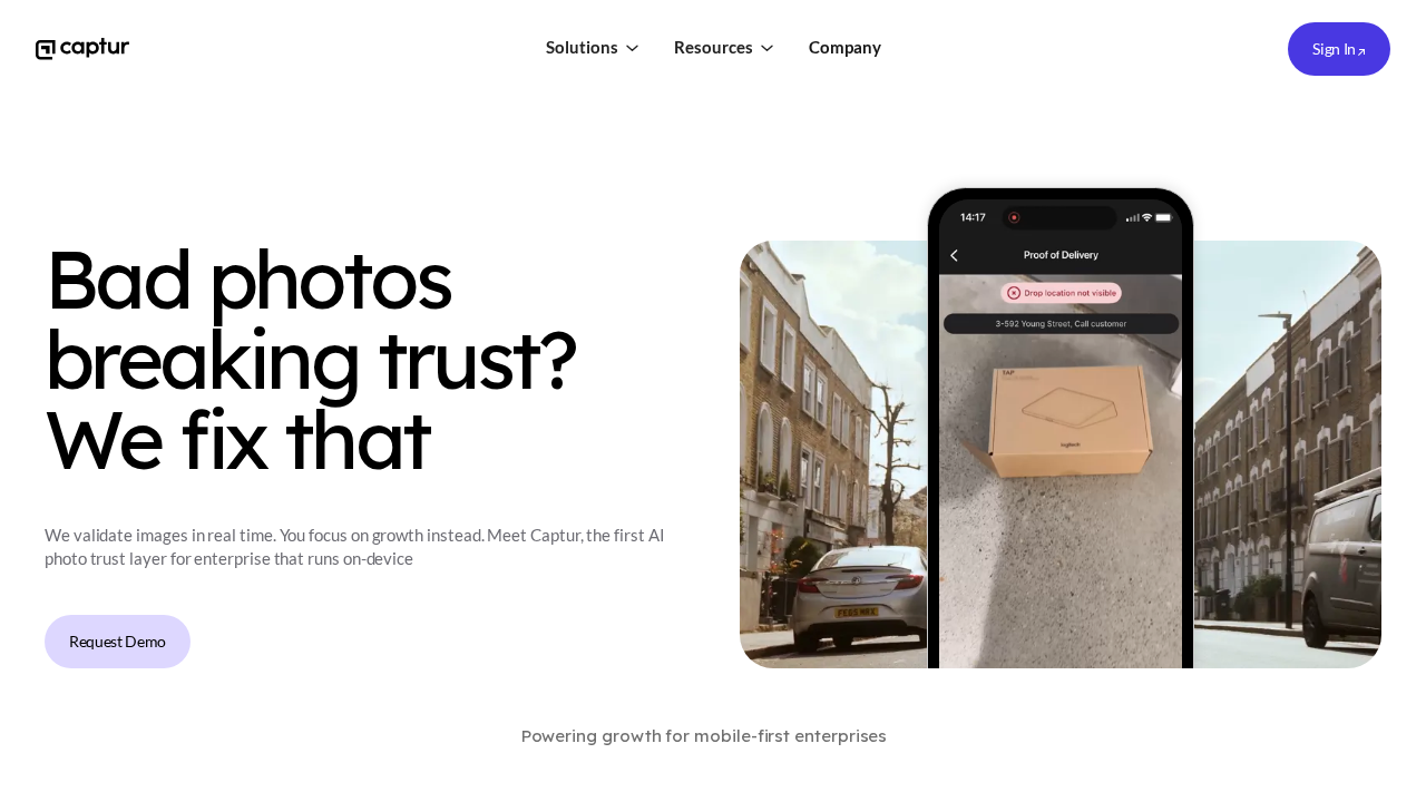 captur.ai screenshot