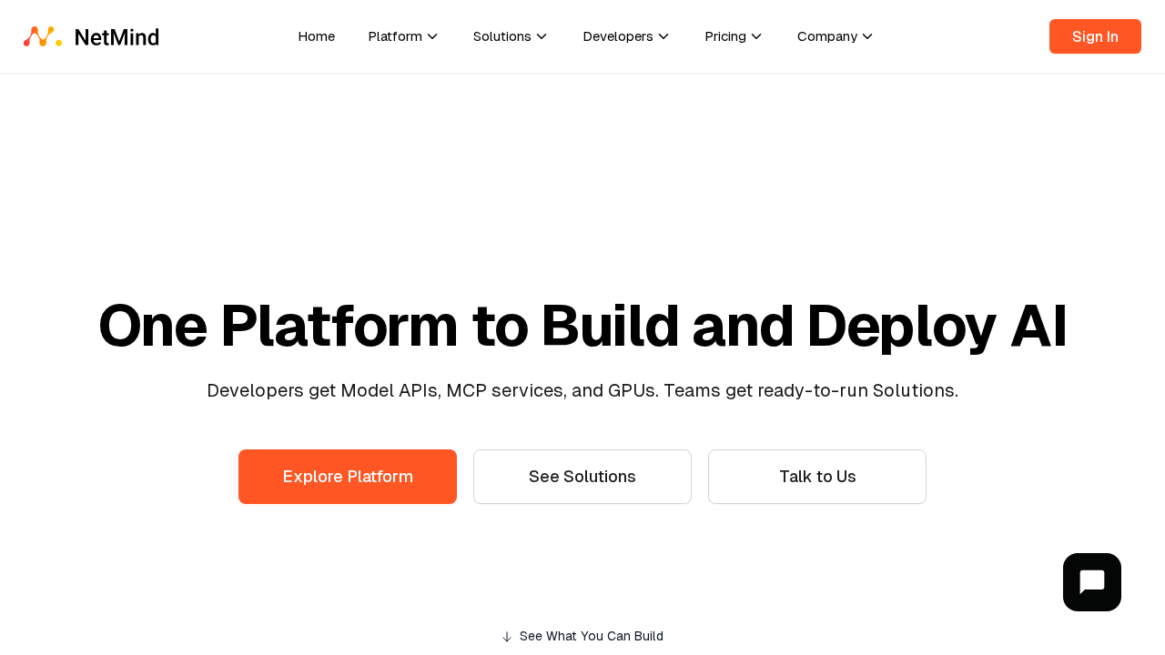 NetMind.ai screenshot