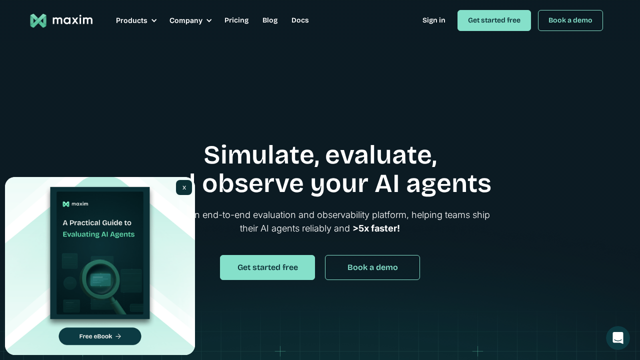 getmaxim.ai screenshot