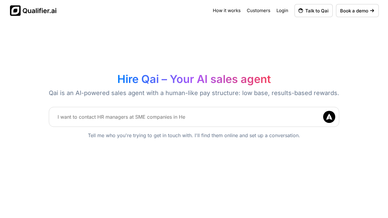 Qualifier.ai screenshot