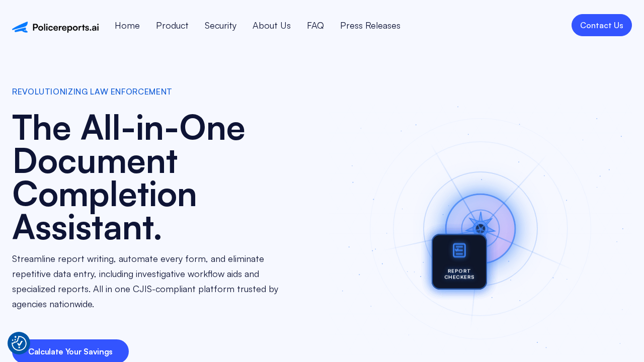 policereports.ai screenshot