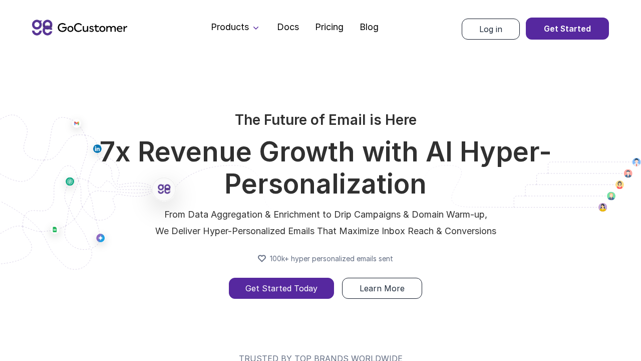 GoCustomer.ai screenshot