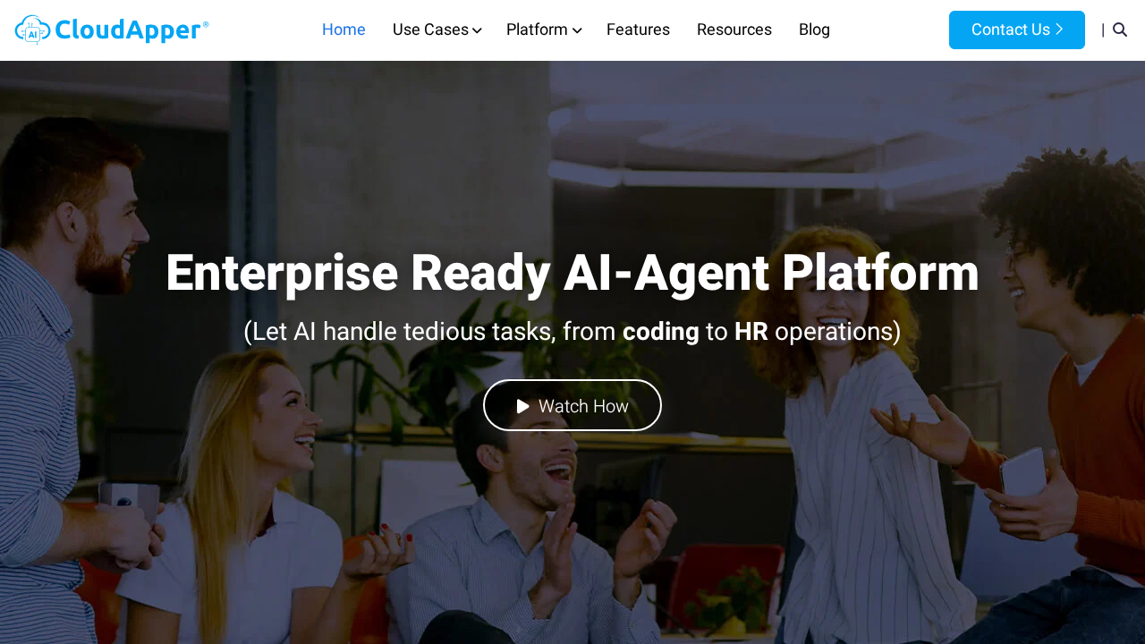 CloudApper.ai screenshot