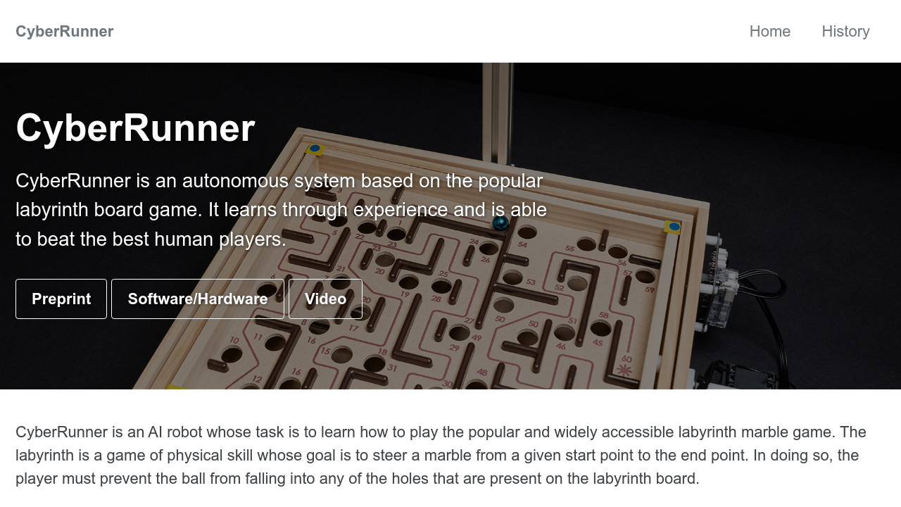 CyberRunner.ai screenshot
