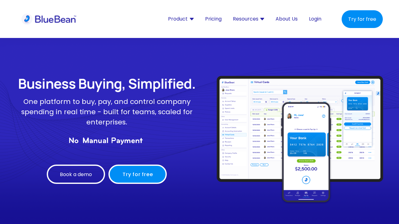BlueBean.ai screenshot