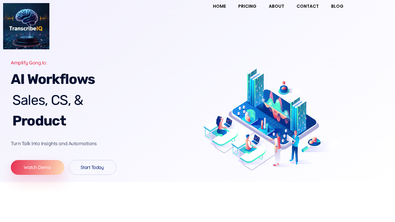 TranscribeIQ screenshot