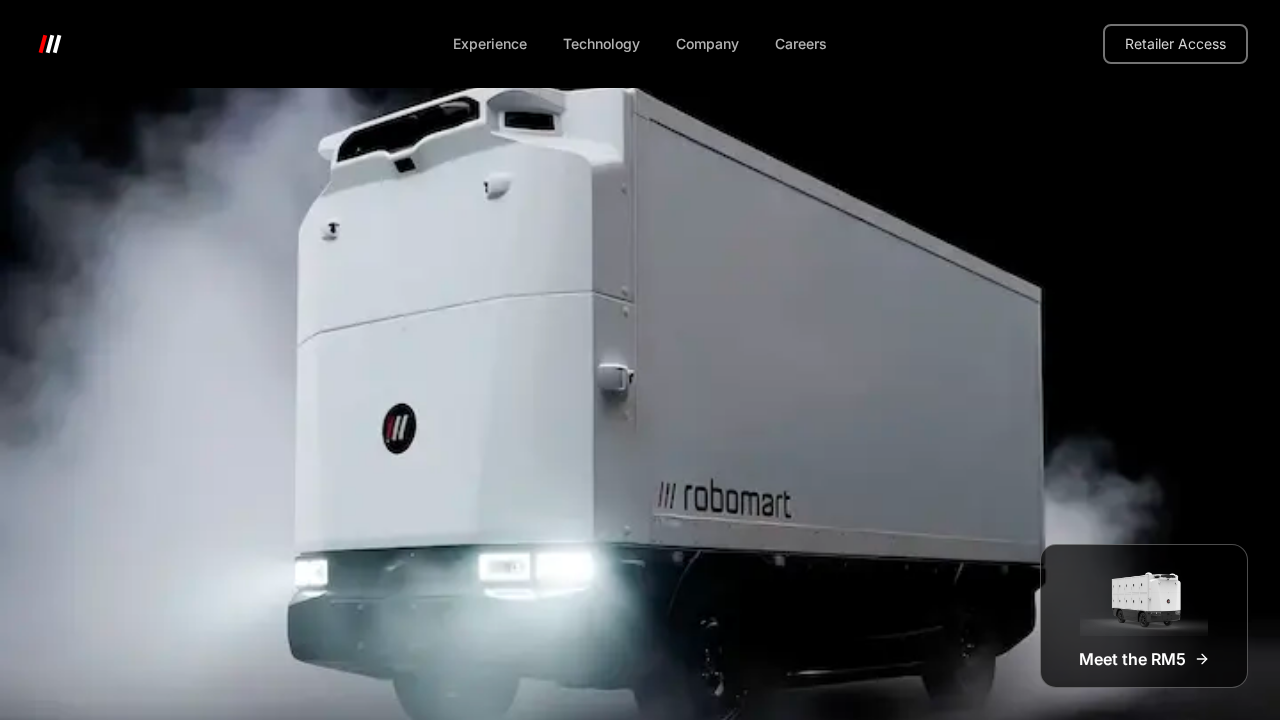 Robomart.ai screenshot