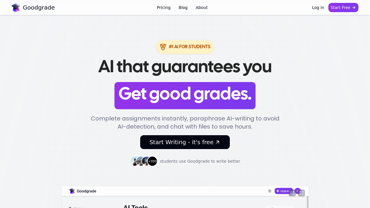 Goodgrade.ai screenshot