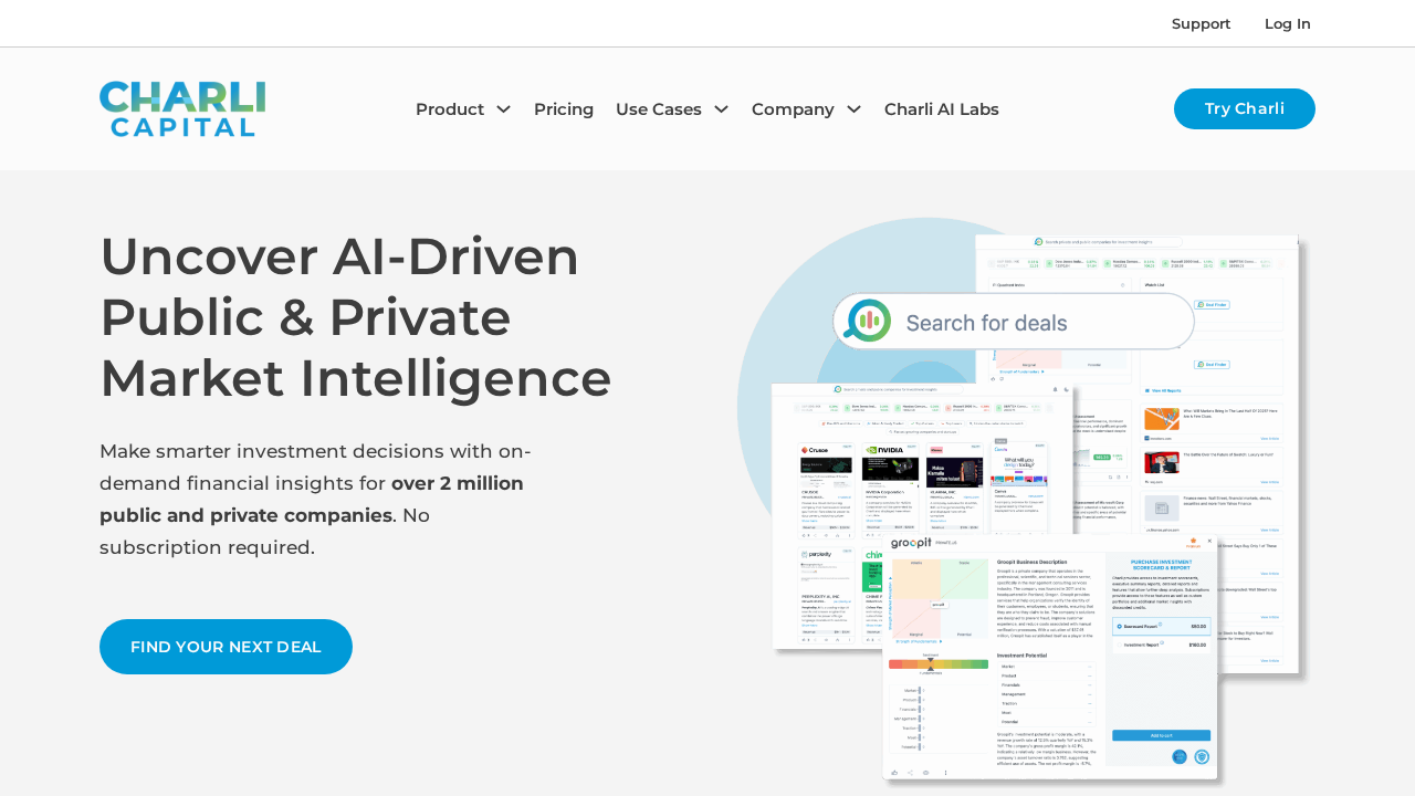 charli.ai screenshot