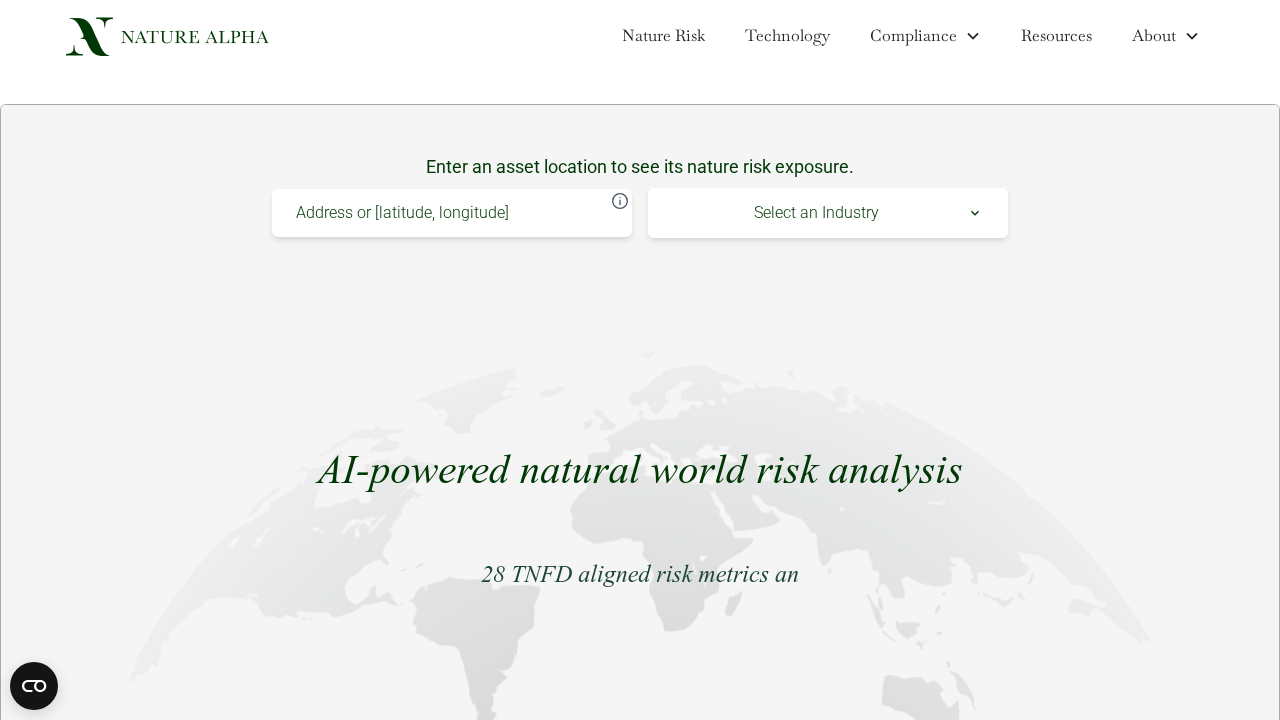 Naturealpha.ai screenshot