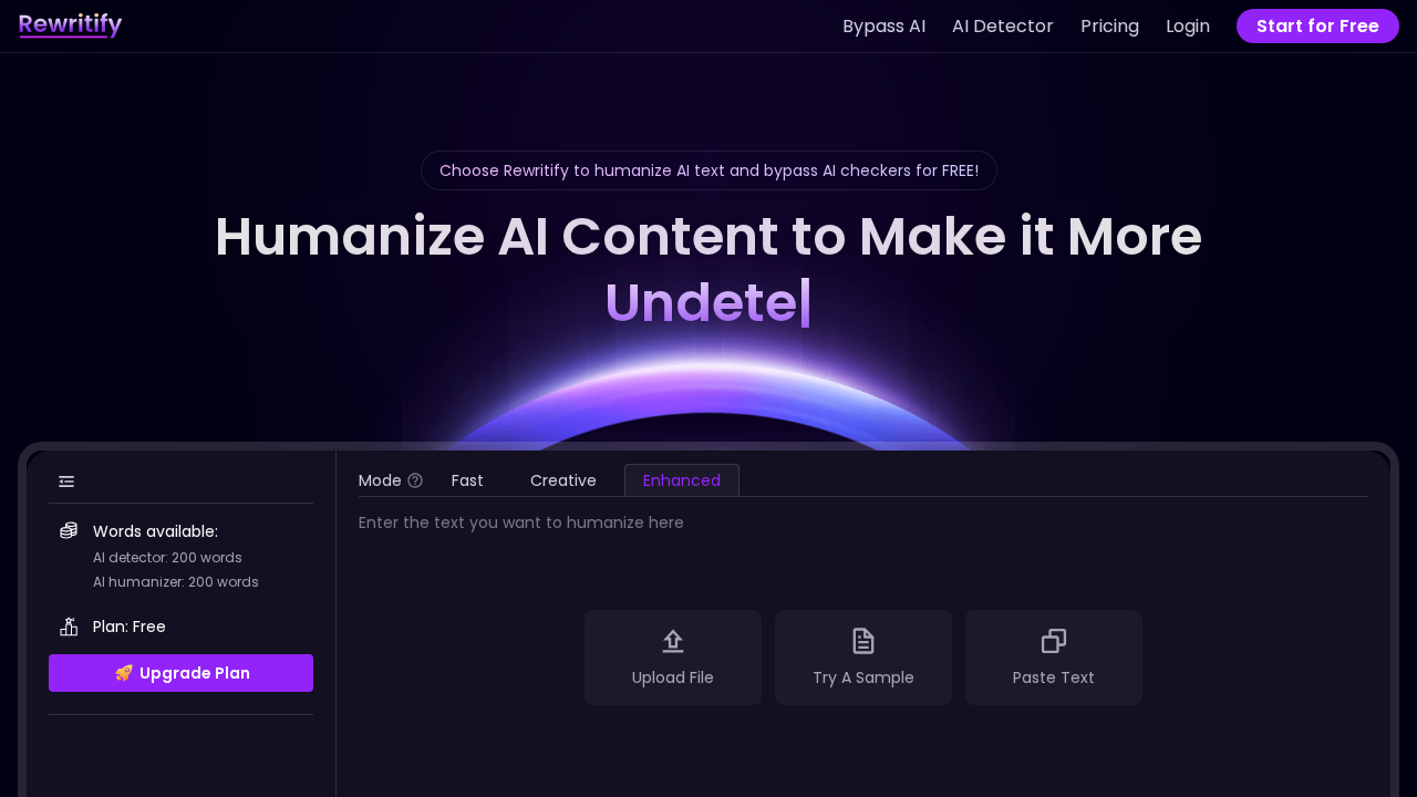 Rewritify.ai screenshot