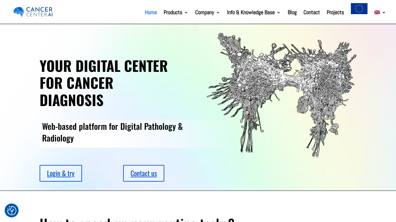 cancercenter.ai screenshot