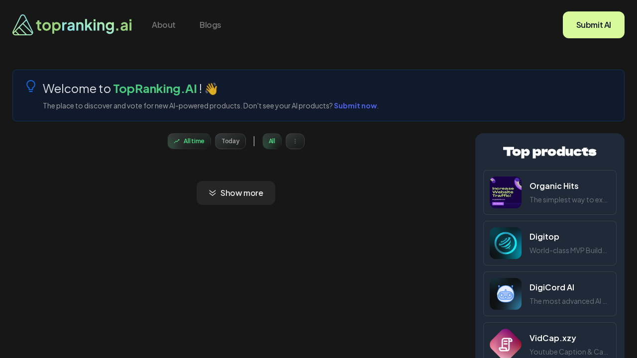 topranking.ai screenshot