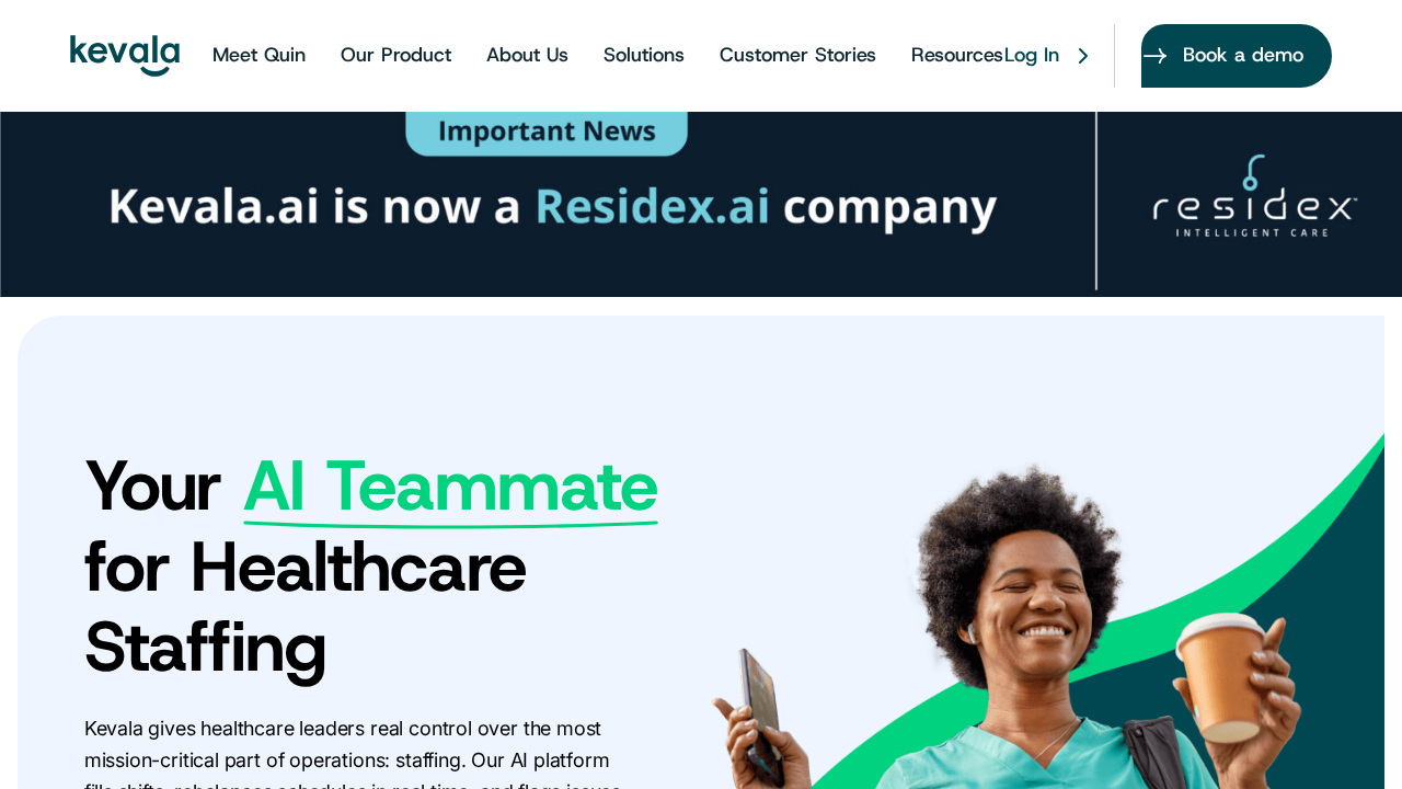Kevala.ai screenshot