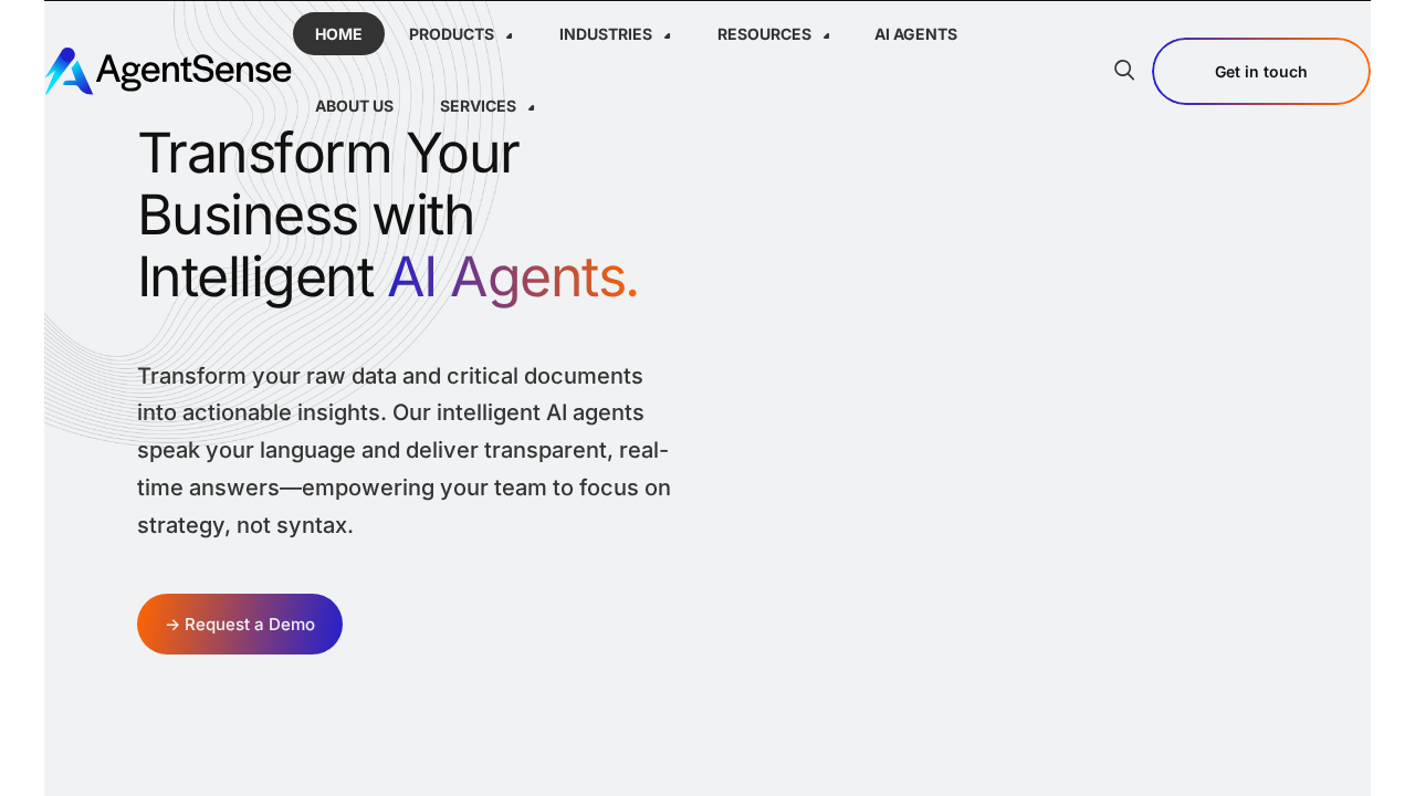 AgentSense.ai screenshot