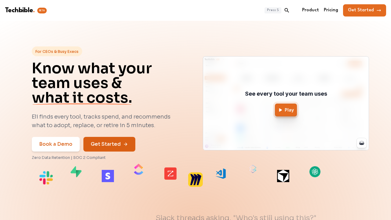 techbible.ai screenshot