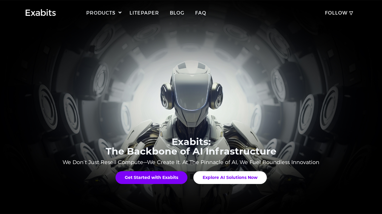 Exabits.ai screenshot