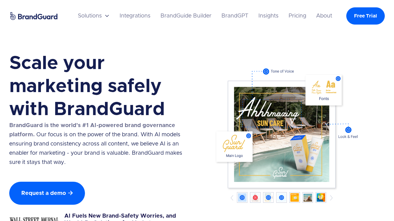 BrandGuard.ai screenshot