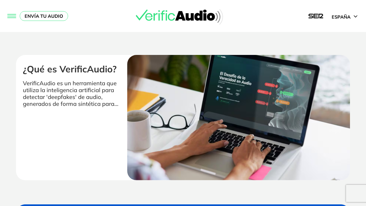 VerificAudio.ai screenshot