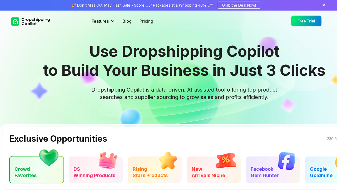 Dropshipping Copilot screenshot