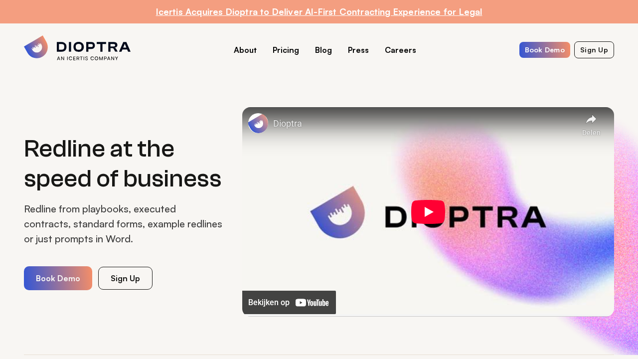 Dioptra.ai screenshot