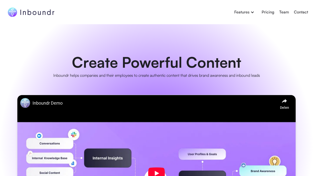 inboundr.ai screenshot