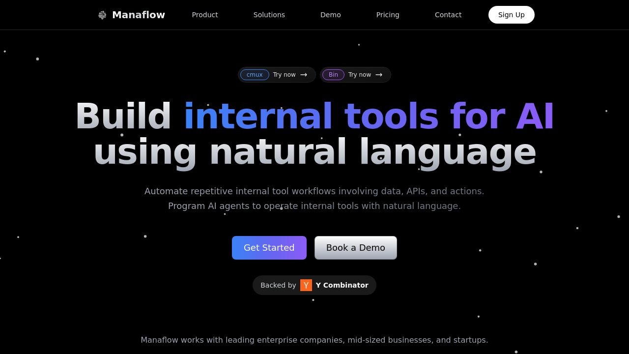 Manaflow.ai screenshot