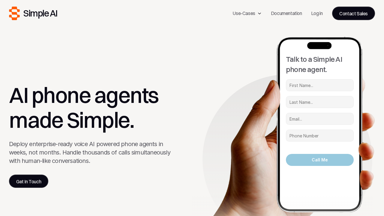 usesimple.ai screenshot