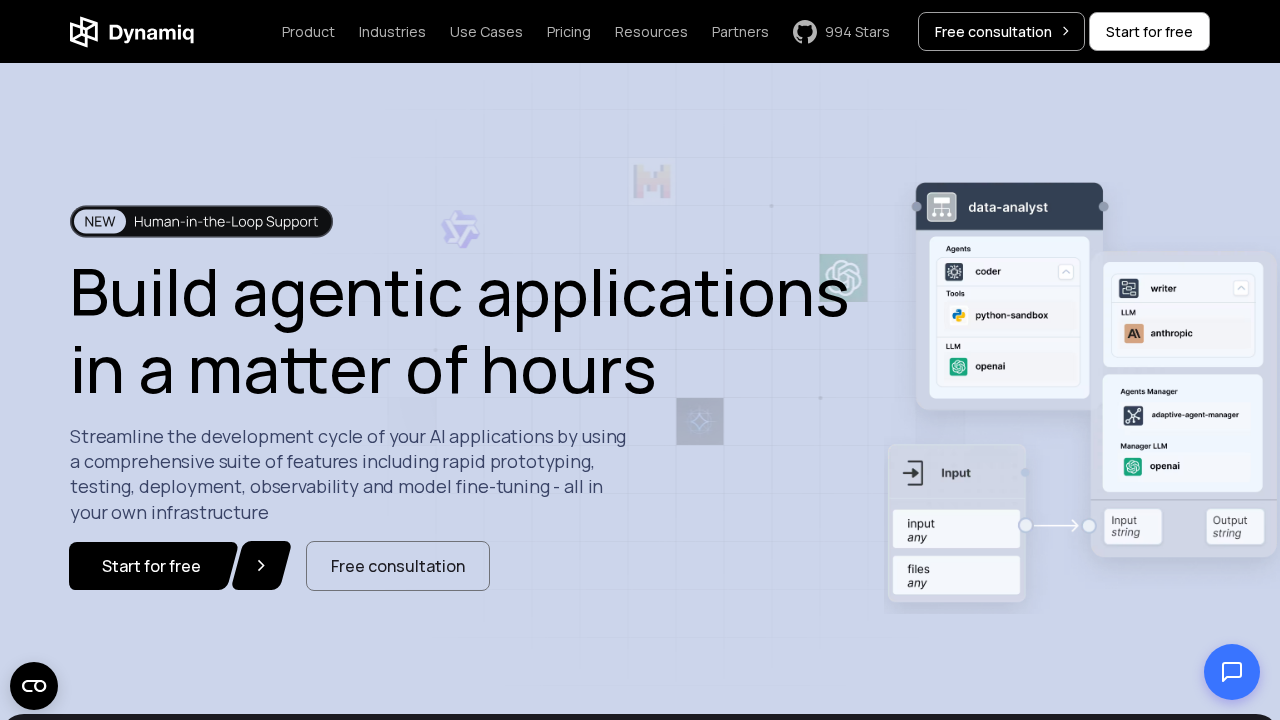 getdynamiq.ai screenshot