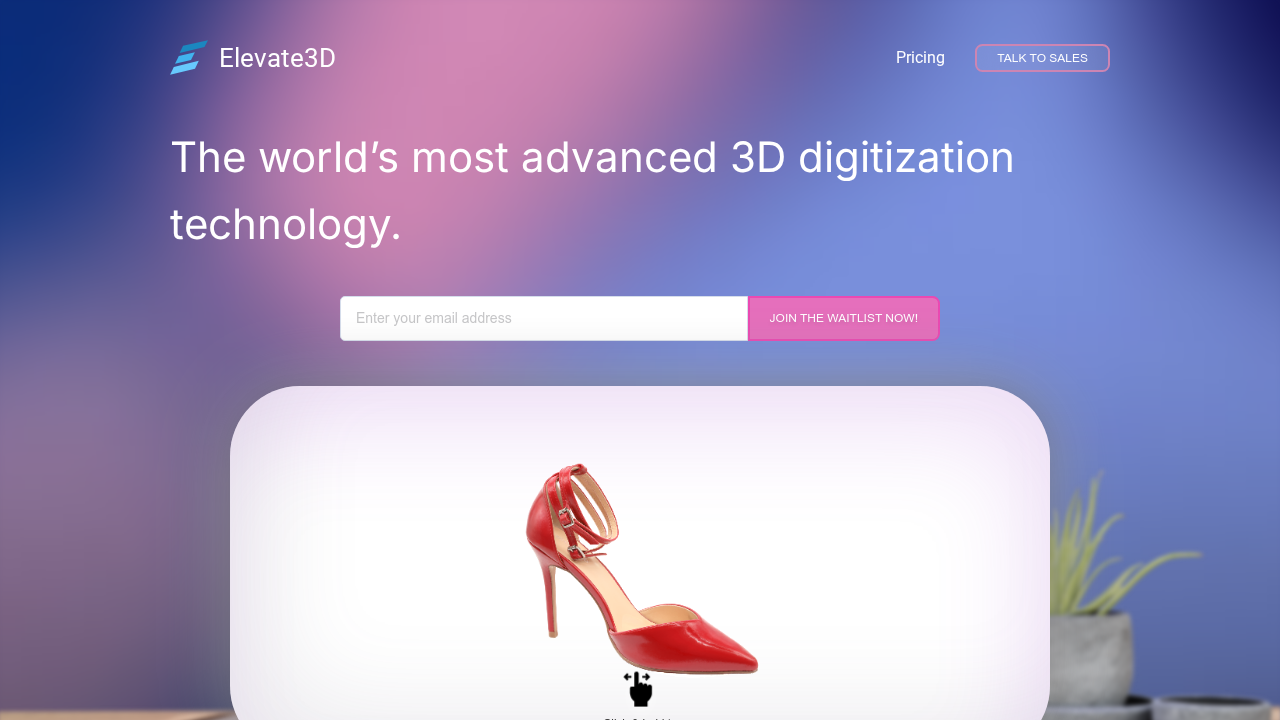 elevate3d.ai screenshot