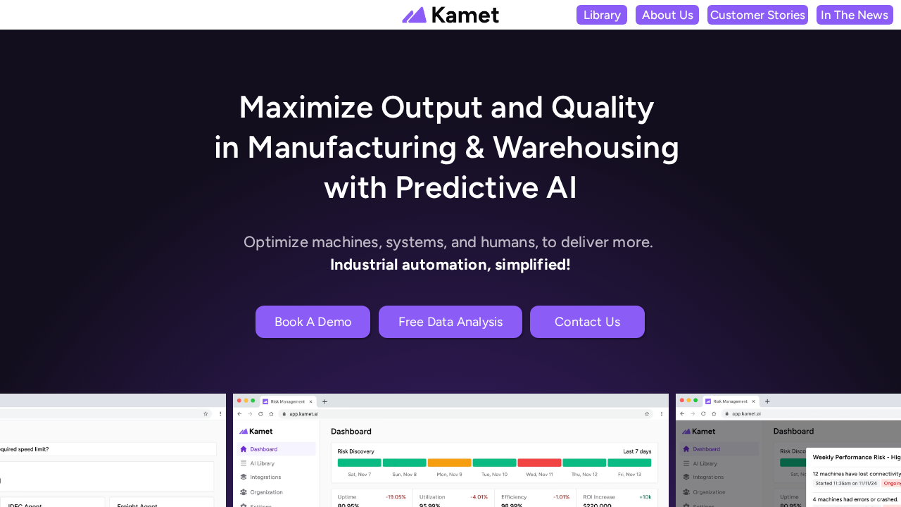 kamet.ai screenshot