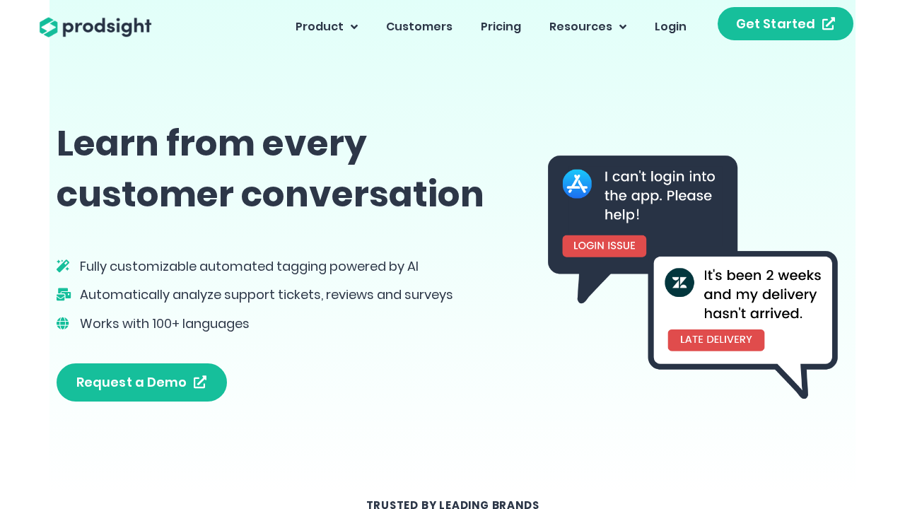 Prodsight.ai screenshot