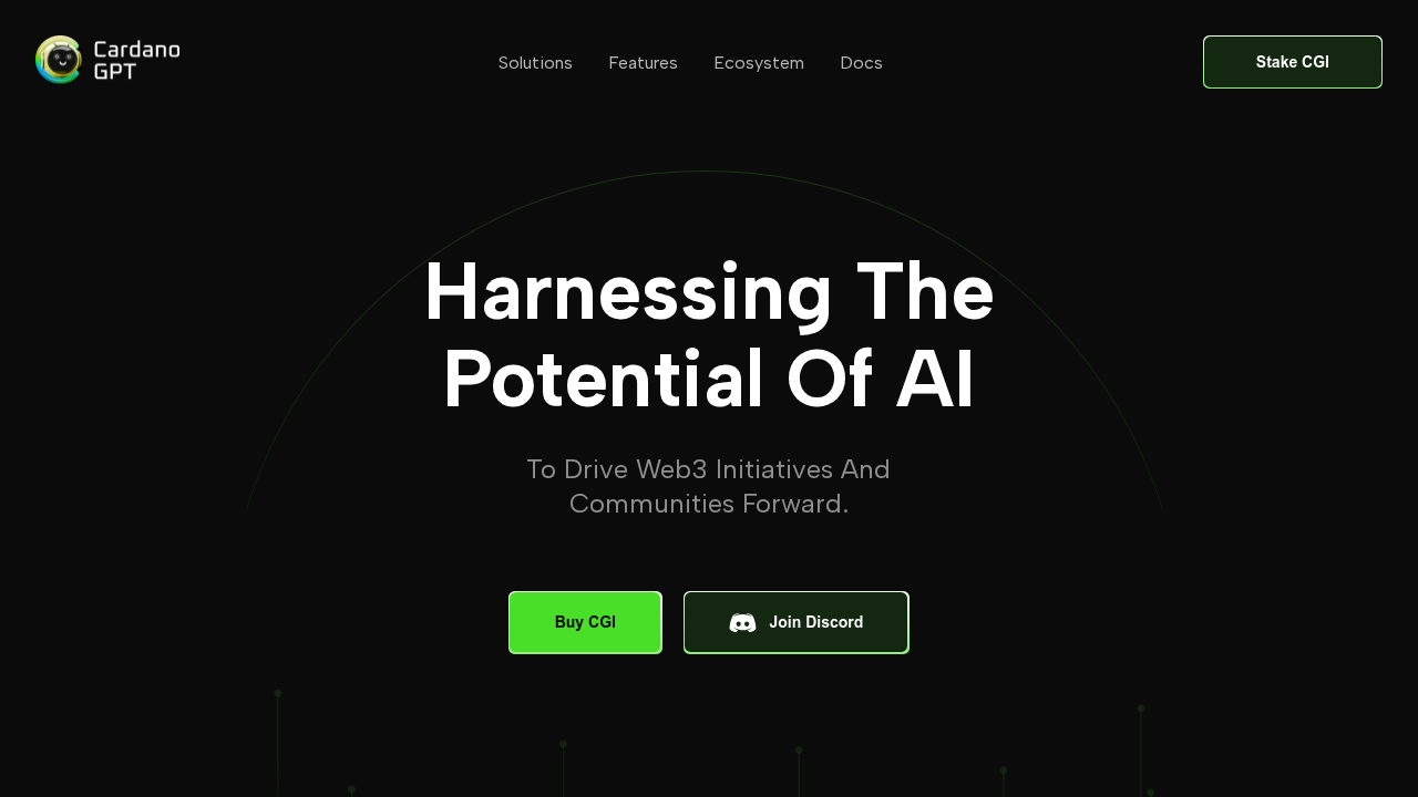 CardanoGPT screenshot