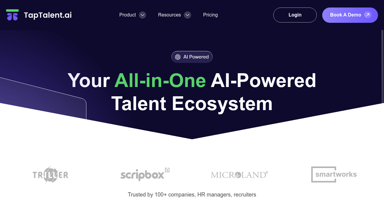 TapTalent.ai screenshot