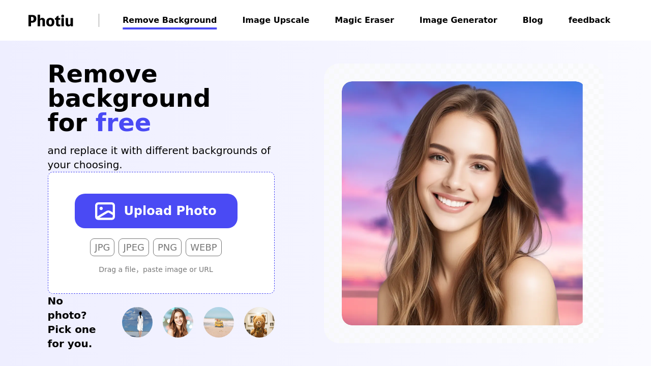 Photiu.ai screenshot