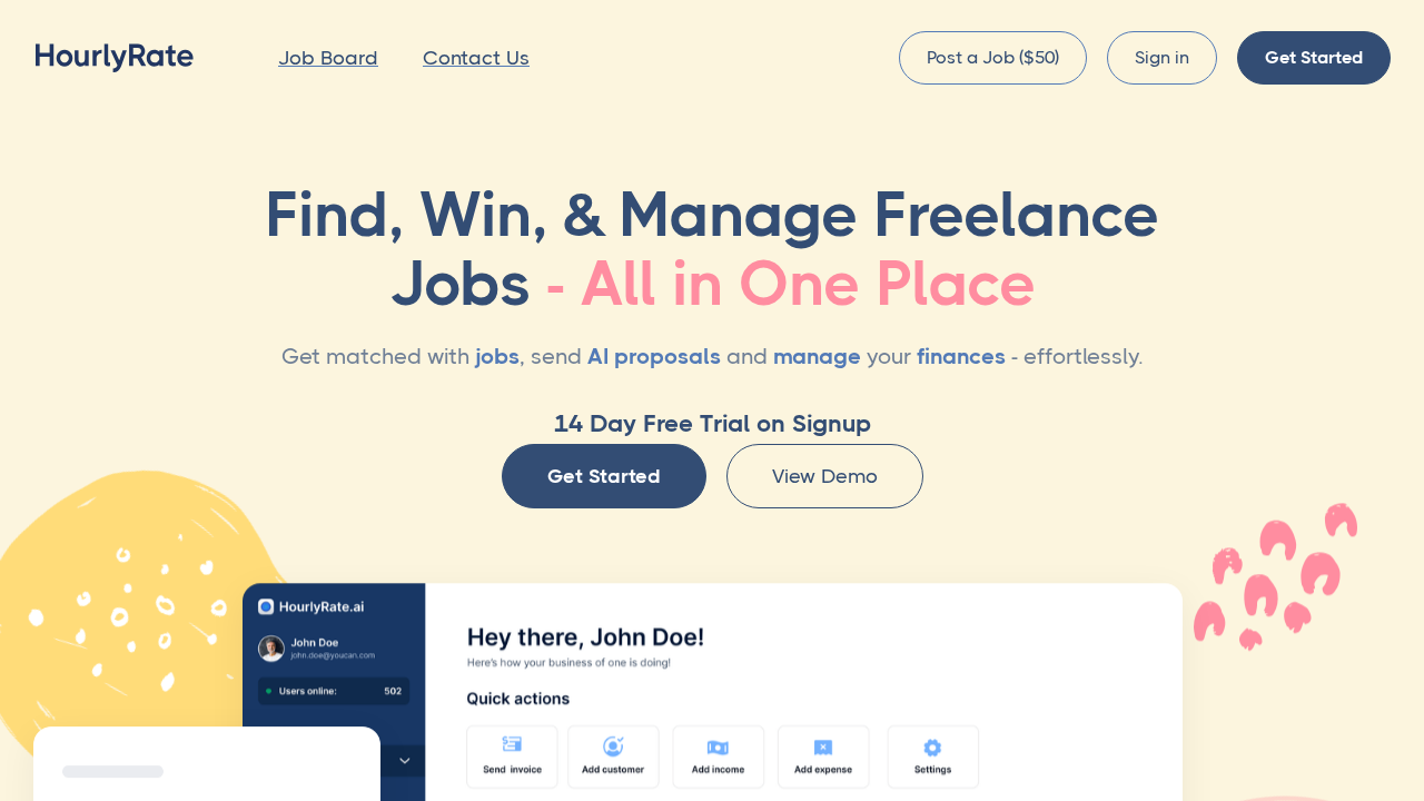 HourlyRate.ai screenshot