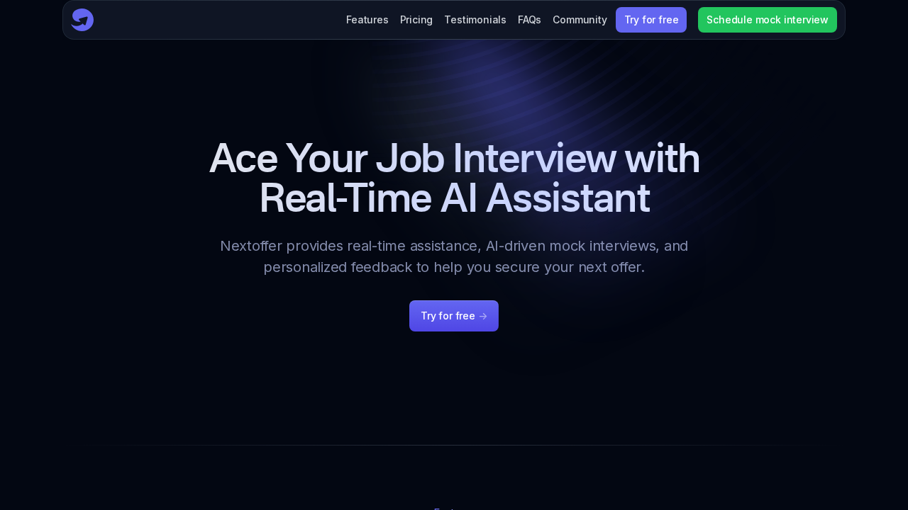 Nextoffer.ai screenshot